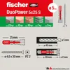 Fischer 544546 Duopower Kit Universaldübel mit Schraube, Produktbild-Vorschau 12