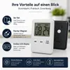 Eieruhr 2er Set Küchenuhr Kurzzeitmesser Digitale Eieruhr Produktbild-Vorschau 7