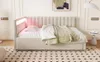 Gestoffeerd bed 90x200 cm, slaapbank met LED-verlichting, Productafbeelding-voorbeeld 8