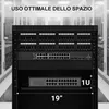 Extralink 1U rack 300mm nero 19", per armadi a muro Anteprima dell’immagine prodotto 4
