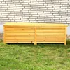 Gartentruhe Holz Braun Kissenbox Auflagenkiste Aufbewahrung Produktbild-Vorschau 2