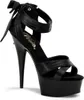 DELIGHT-668 Damen Slipper von Pleaser, Schwarz  , EU 42, US Produktbild-Vorschau 1