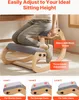 SucceBuy Tabouret ergonomique avec coussins rembourrés en Voir les images du produit 4