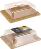 Plateau à fromage Excellent Houseware, en bois, 26 x 20 x 8 Voir les images du produit 5