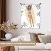 MuchoWow® Wandteppich Wandbehang Sommer - Frau - Bikini - Produktbild-Vorschau 2