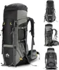 Night Cat Wanderrucksack 90L für Camping Trekking Schwarz Produktbild-Vorschau 1
