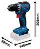 Bosch GSR 18V-52 Professional accu-boorschroevendraaier 18 Productafbeelding-voorbeeld 8