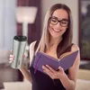 Tazza termica Relaxdays, 400 ml, per bevande calde e Anteprima dell’immagine prodotto 2
