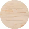 vidaXL Plateau de table Ø80x2,5 cm Pin massif Voir les images du produit 3