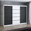 Schwebetürenschrank, 3-türig Schrank 200 cm mit 4 Produktbild-Vorschau 1