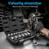 Bituxx Torx-Bit Torx-Stecknuss Satz 16tlg, schwarz, Produktbild-Vorschau 5