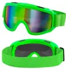Retro Ski Brille in Neon Farben - 80er Jahre Brille Grün Produktbild-Vorschau 3