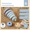 Bieco Stapelturm Baby Holz | 19 cm | Steckspiel ab 1 Jahr | Produktbild-Vorschau 2
