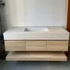Wandhängendes Waschbecken-Set - Sinterstein - Travertine Produktbild-Vorschau 11