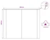 vidaXL Voděodolná plachta pro 2 osoby, 240 x 300 cm, šedá a Náhled obrázku produktu 8