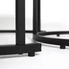 Nowoczesne stoliki kawowe okrągłe zestaw 2w1 loft Podgląd zdjęcia produktu 10