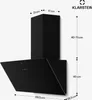 Klarstein Laurel šikmý digestor 90 cm – šikmý sklenený Náhľad obrázku produktu 8