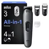 Braun AIO3500, Schwarz, Grau, 0,5 mm, 2,1 cm, Akku, 50 min, Produktbild-Vorschau 1