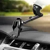 A car phone mount with wireless charging is attached to the dashboard of a car. Produktbild-Vorschau