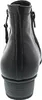 A rear view of a black ankle boot. Anteprima dell’immagine prodotto
