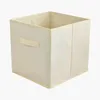 Boîte de rangement textile LAVITA ivoire 31x31x31 Voir les images du produit 2