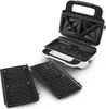 Tefal Snack XL Sandwich/Waffle maker - Silver/white Produktbild-Vorschau 1
