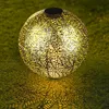 Solar Kugel 30cm LED Gartenleuchte Ball Lampe Outdoor Produktbild-Vorschau 2