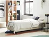 BELIANI Polsterbett Beige Stoffbezug 80x200 cm Elektrisch Produktbild-Vorschau 2