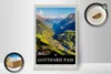 Holzschild Reise 20x30cm Gotthard Pass Wanderung Natur Produktbild-Vorschau 2