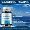 Magnesio L-treonato 2000 mg (3x120 capsule) Integratore Anteprima dell’immagine prodotto 6