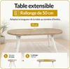 AlpiMeble Table a Manger Extensible - Table Ronde Voir les images du produit 7