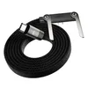 2 in 1 Ladekabel mit Stand 1 m Type C 240W Schwarz Produktbild-Vorschau 1