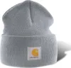 Bonnets CARHARTT Acrylic Watch Hat Gris Chine Voir les images du produit 12