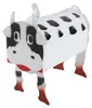 Unique Cow And Horse Mailbox Metal Wall Mounted Mailbox Voir les images du produit 6