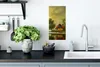MuchoWow® Poster Gemälde - Ölfarbe - Haus - Natur - Wasser Produktbild-Vorschau 3