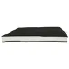 Side view of a black and white air filter. Produktbild-Vorschau