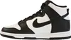 A side view of a black and white Nike Dunk High sneaker against a white background. Náhľad obrázku produktu