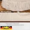 Tischdecke Organisch Abstrakt Beige Oval 160x140cm mit Produktbild-Vorschau 3