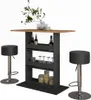 Bartisch-Set Vicco Repose Goldkraft Eiche/Anthrazit 110 x Produktbild-Vorschau 6