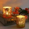 Unyqoos® Gouden theelichthouders van kwartsglas, set van 12 Productafbeelding-voorbeeld 6