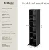 tectake® CD DVD Regal Juliane 90 x 21 x 20 cm Produktbild-Vorschau 5