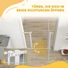 PawHut Barriera di sicurezza per cani 76-104 cm, chiudibile Anteprima dell’immagine prodotto 7