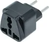 vhbw Reisestecker Adapter (Euro-Stecker auf Produktbild-Vorschau 1