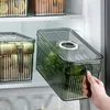 sada 3 priehľadných boxov na organizovanie chladničky so Náhľad obrázku produktu 2