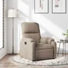 vidaXL Relaxsessel Taupe Mikrofasergewebe Produktbild-Vorschau 2
