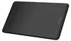 A black graphic tablet is shown from a slightly elevated angle against a white background. Produktbild-Vorschau