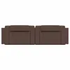 The Living Store Kopfteil-Kissen Braun 180 cm Kunstleder Produktbild-Vorschau 6