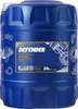 A blue plastic container of engine oil with a label showing product details and branding. Produktbild-Vorschau