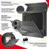 KESSER® Briefkasten mit Zeitungsfach Wandmontage Produktbild-Vorschau 3