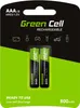Green Cell GR08 2x AAA HR03 nabíjecí baterie 800 mAh Náhled obrázku produktu 1